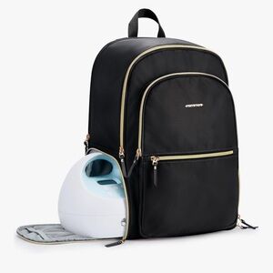 NWT Breast Pump Bag w Cooler Pocket for Milk Storage-Fits Spectra S1 S2/Medela